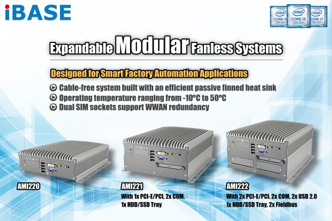 AMI220 Compact Expandable Fanless System