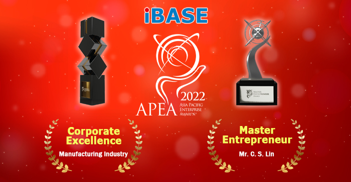 IBASE Received Two Awards at the Asia Pacific Enterprise Awards (APEA) 2022