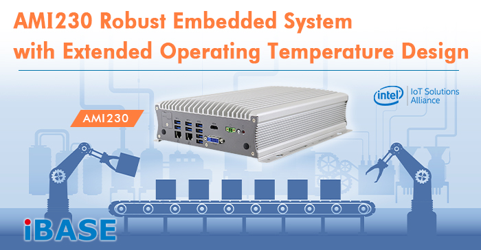 AMI230 Robust Embedded System with Extended Operating Temperature Design