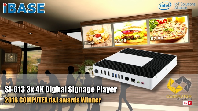 SI-613 Mid-Range Signage Player