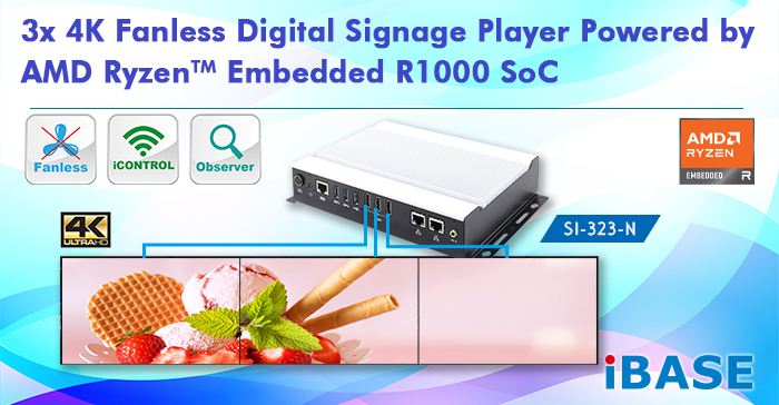 SI-323-N Mid-Range Signage Player